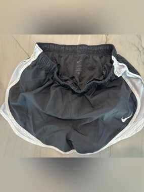 Nike Black and White Athletic Shorts